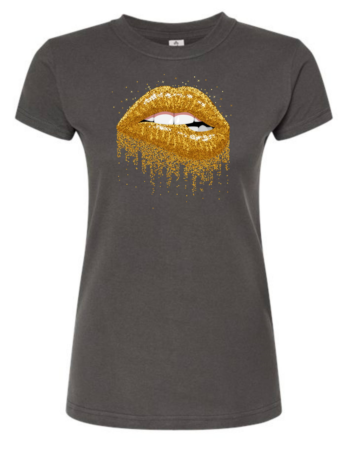 Glitter Lips Women Tshirt