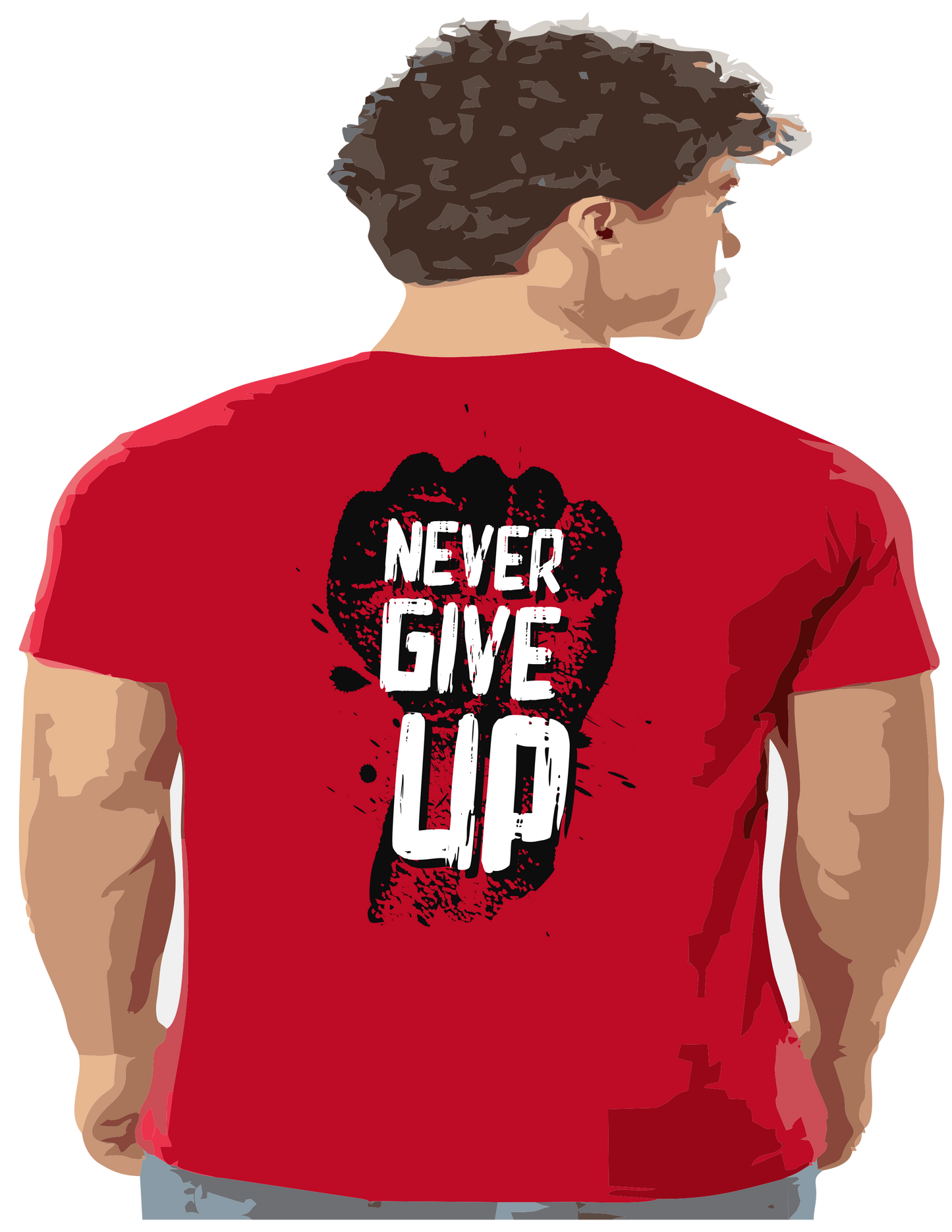 Never Give Up Tshirt
