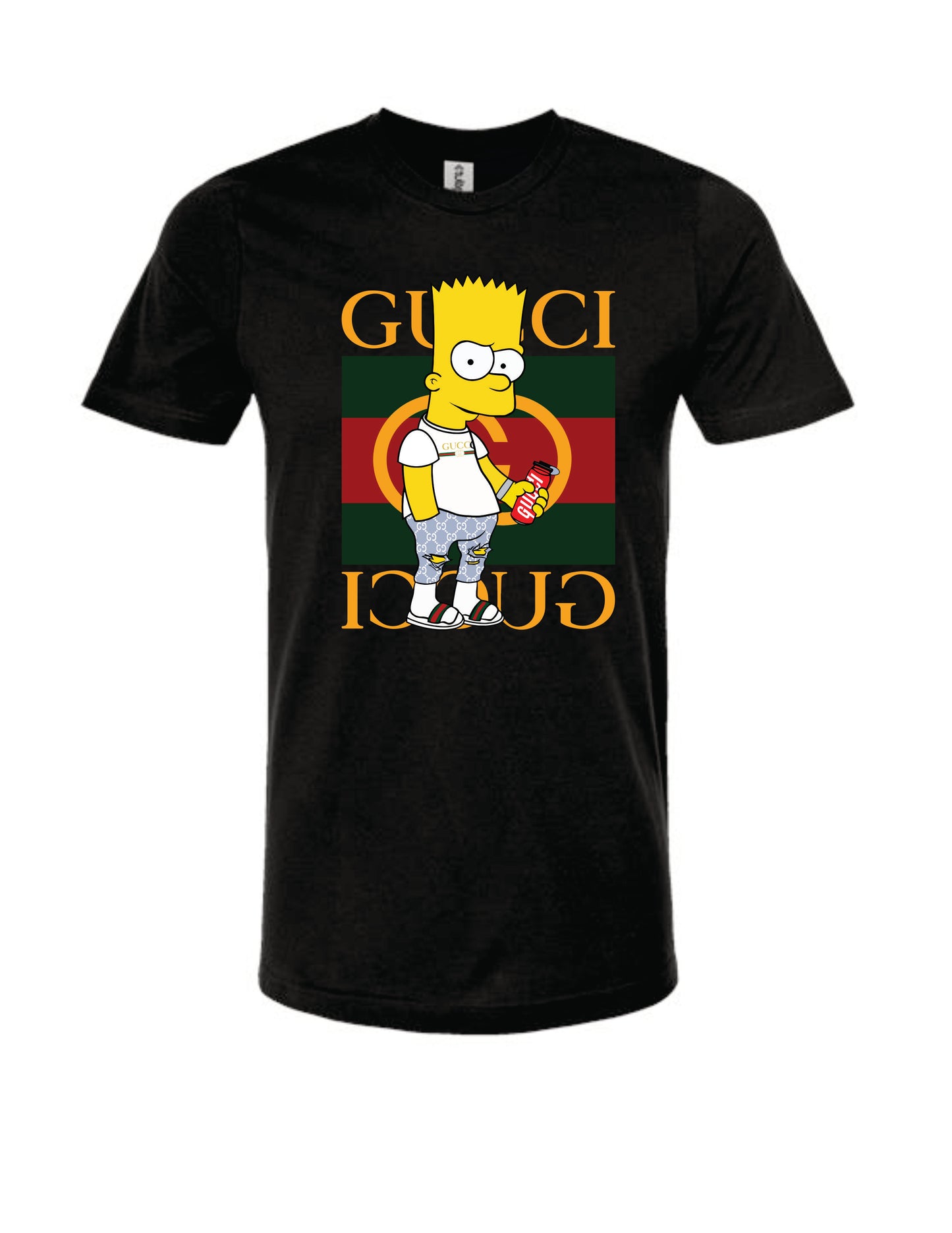 Fancy Gucci-style Bart Simpson