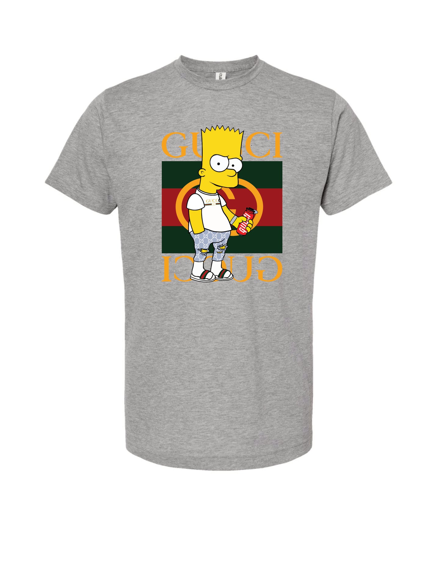 Fancy Gucci-style Bart Simpson