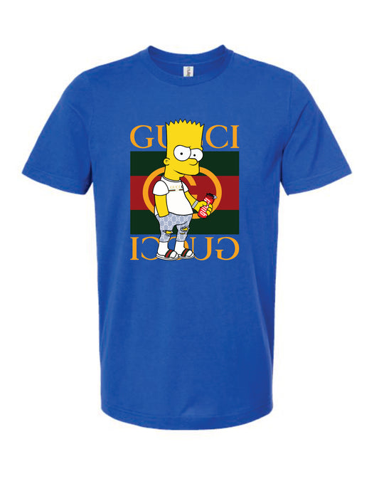 Fancy Gucci-style Bart Simpson