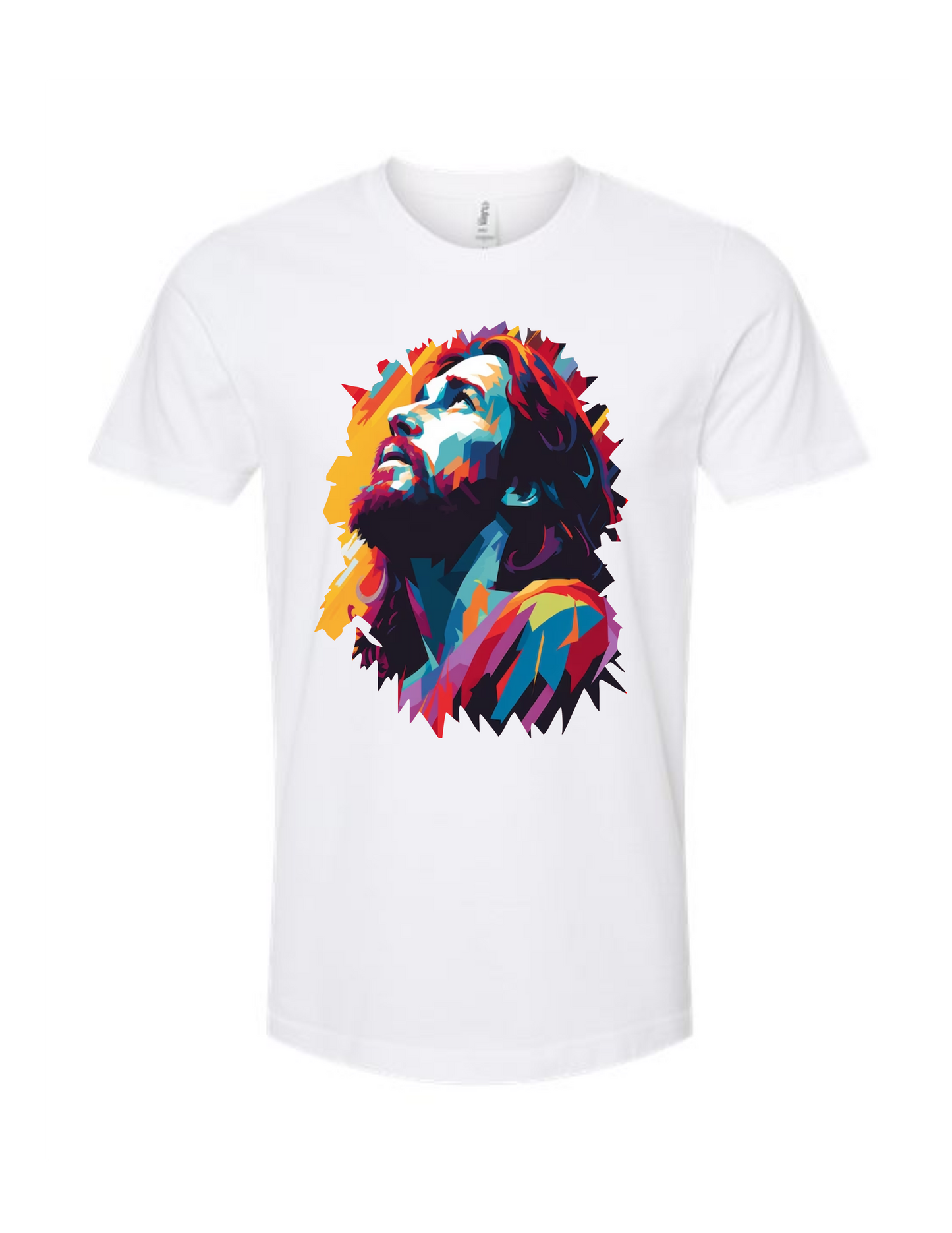 Jesus Christ face artwork