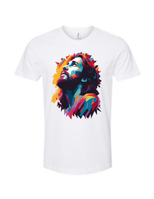 Jesus Christ face artwork